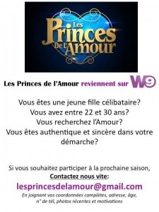 Les princes de l'amour Casting